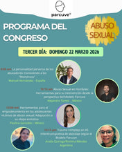 Cargar imagen en el visor de la galería, CONGRESO INTERNACIONAL DE ABUSO SEXUAL DESDE EL MODELO PARCUVE
