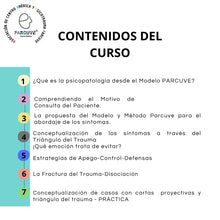 Cargar imagen en el visor de la galería, CONCEPTUALIZACIÓN DE CASOS A TRAVES DEL TRIÁNGULO DEL TRAUMA DESDE EL MODELO PARCUVE
